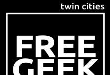 Retro computer parts — Free Geek Twin Cities